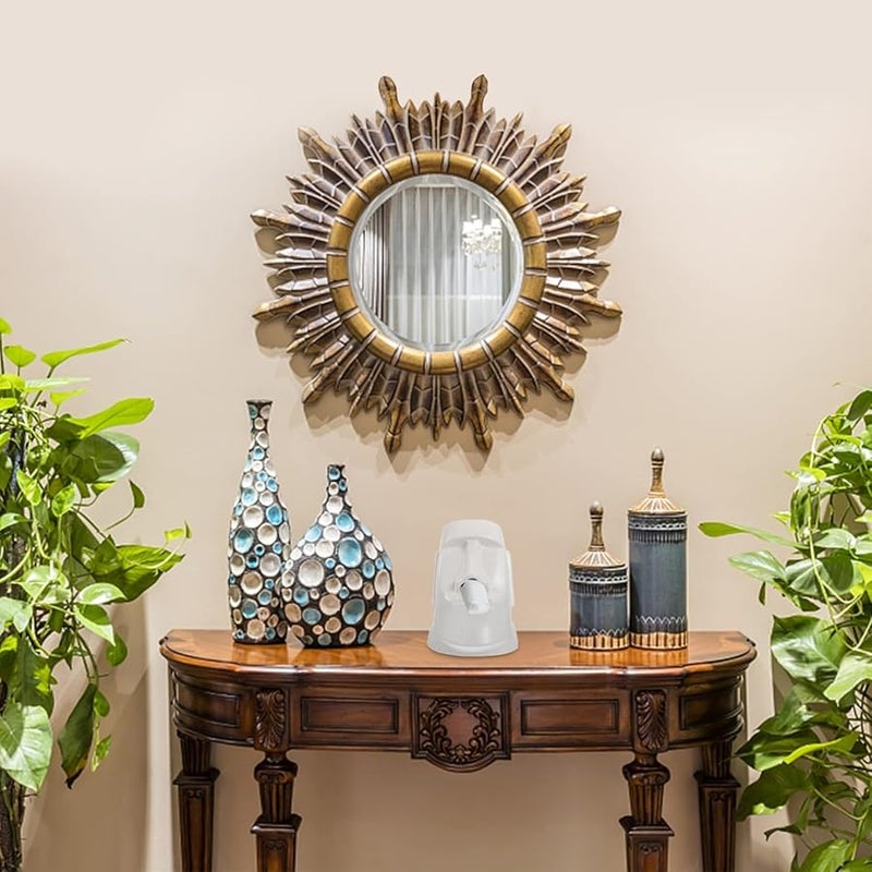 تمثال مواي صندوق مناديل حجرية منظِّم للمكتب المنزلي ومكتب السيارة - Image 5